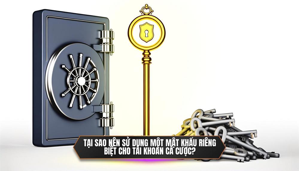 Tại sao nên sử dụng một mật khẩu riêng biệt cho tài khoản cá cược